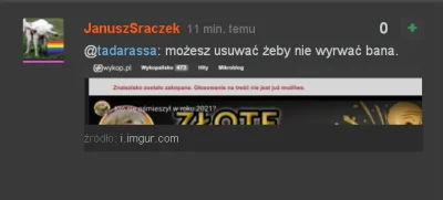 SynGilgamesza - @JanuszSraczek nie wstyd Ci zakopywać to znalezisko jako "Informacja ...