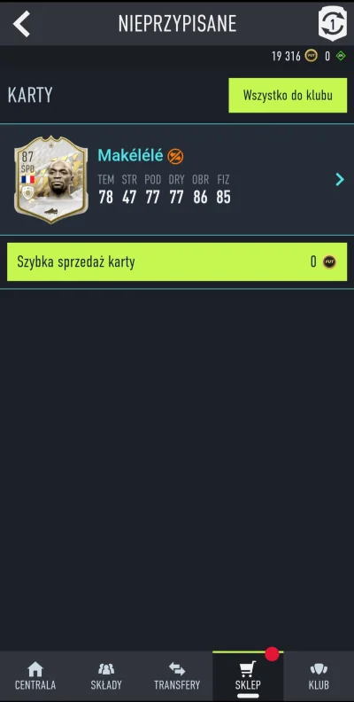 bart0sz - (╥﹏╥) ostatnie pieniążki poszły na to sbc, byle do toty bo bida...
#fut