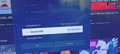 2plus1 - Dodając ten DNS w TV #TVN #player nie wyświetla reklam(wykupiony pakiet z re...