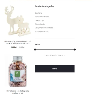 PanSpekulant - Mam problem z #woocommerce po ostatniej aktualizacji. Opcje filtru w s...