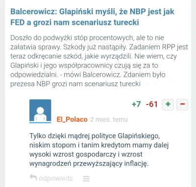 konradpra - @ElPolaco: czegoś nie rozumiem... 
Przeciez dzięki mądrej polityce Glapc...