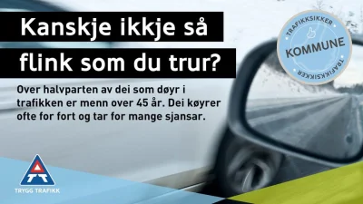 pococitebuty - 87 osób zginęło w wypadkach drogowych w Norwegii w 2021 roku. 69 mężcz...