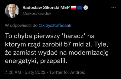 CipakKrulRzycia - #bekazpisu #polska #polityka #krajzdykty 
#sikorski