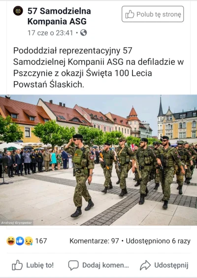 matixrr - @Aryo: 57 samodzielna kompanii ASG, melduje gotowość do pomocy obywatelom K...