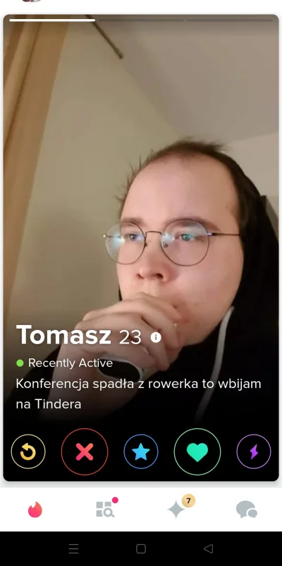 zydokomuchogej - Pozdrawiam Tomka. Na 100% ma tu konto ( ͡º ͜ʖ͡º)

#tinder #heheszki ...