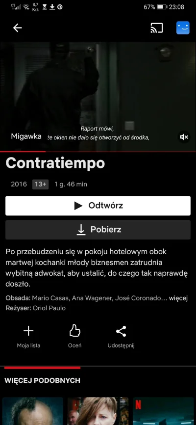 vieveble - O #!$%@? ale zajebisty film no złoto
Polecam Vieveble
#netflix #film #film...