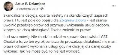 slapdash - @wladyslaw-krakowski: jeśli uważasz, że cukiernik ma prawo odmówić wykonan...