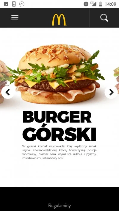 deodendron - @ElLama: lubią eksperymentować w środku cyklu promocyjnego
Burger Górsk...