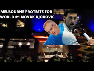 awres - Police Violence in Melbourne over #NovaxDjokovic imprisonment & other politic...
