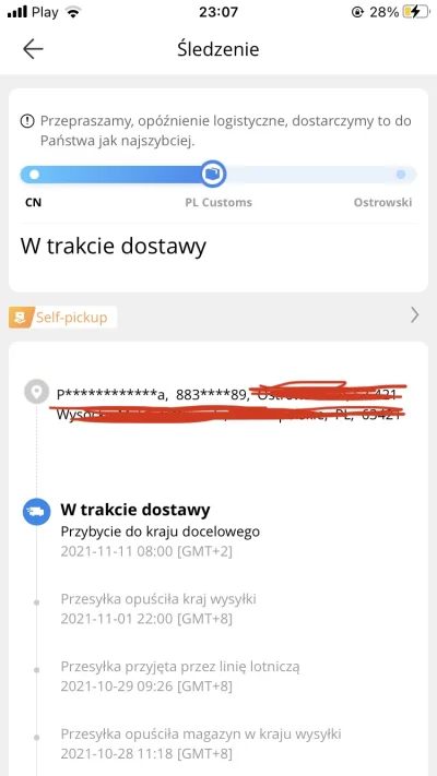 threewomen - #alipaczka #aliexpress #tracking

Mireczki, 25.10 kupiłam torbę na lap...