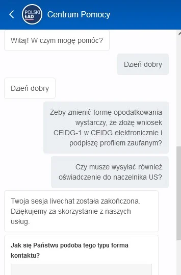 LegoBatmanRules - Jakby ktoś się zastanawiał jak działa czat pomocy odnośnie Polskieg...