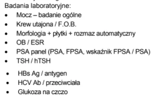 G.....p - @Lofzug: Z laboratoryjnych to mam to co na obrazku, raczej nic dodatkowo ni...