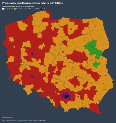 Matt888 - SYTUACJA PANDEMICZNA W POLSCE W PODZIALE NA POWIATY

Pełne dane, interakt...