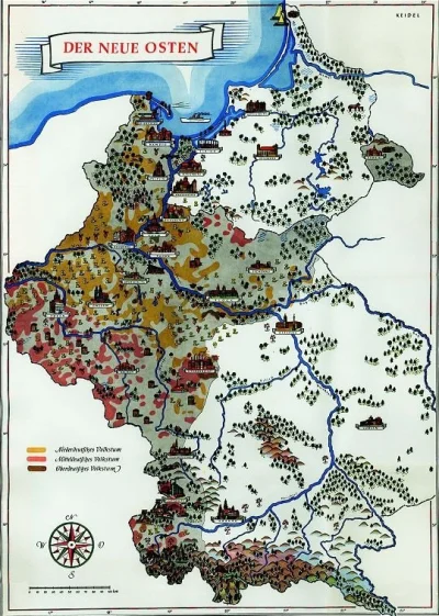 kartofel - Ma ktoś pomysł, co to właściwie za mapa?
#mapporn #niemcy #historia