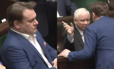 yahoomlody - @kezioezio piękne było jak Kaczyński skineniem palca wezwał do siebie ta...