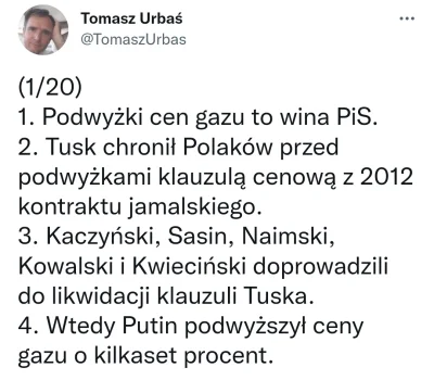 czeskiNetoperek - tl.dr od 2012 w umowie na dostarczanie gazu z Rosji obowiązywał bez...