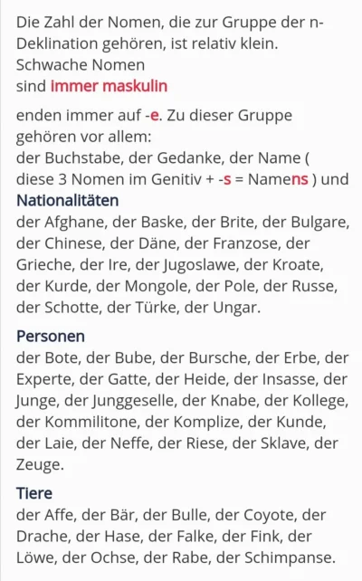 Beti-niemiecki - Najlepszego w 2022!!!!! 
Na dziś lista rzeczowników, które należą d...