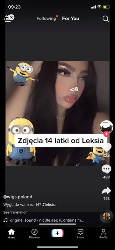 Betoniarka69 - Wiele osob nie widziala to wrzucam zdjecie tej 14-15 latki od leksia. ...