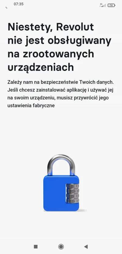 das2sin - #revolut #root #android Ktos ma pomysł jak to ominąć? W Magisku ukryłem roo...