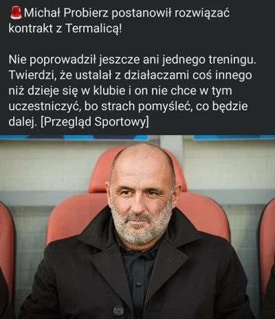 Wuja66 - #pilkanozna #ekstraklasa #heheszki

Podobno Probierz nie potrafi dogadać się...