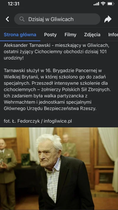 LubieKawe - Aleksander Tarnawski - mieszkający w Gliwicach, ostatni żyjący Cichociemn...