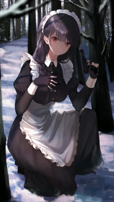 OttoFlick - #randomanimeshit #anime #girlsandguns #maid #originalcharacter #pixiv #