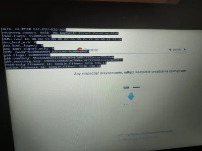 wypokk_ - próbuję zrobić formata na #chromebook lenovo 11e 
nagrałem pendrive przez ...
