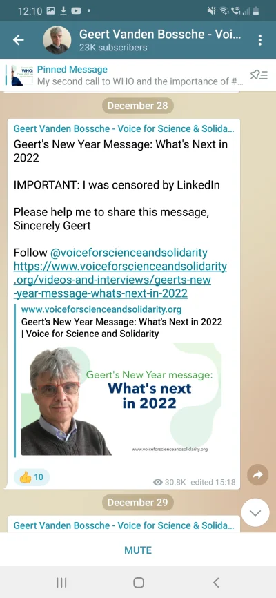 Cbtl94 - LinkedIn też cenzuruje, konto dr. Malone permanentnie usunięte (powiązane). ...