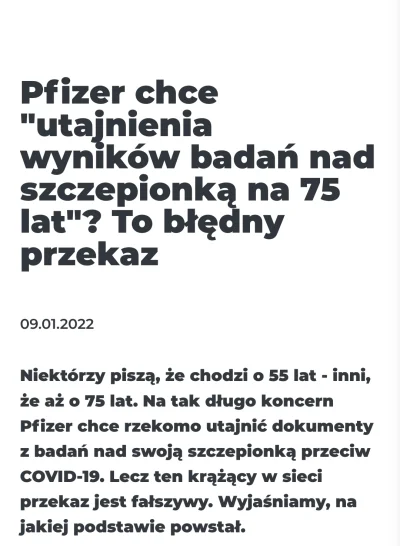 covid_duck - Zapraszam do znaleziska.. 

...piękny strzał w kolano w wykonaniu fact...