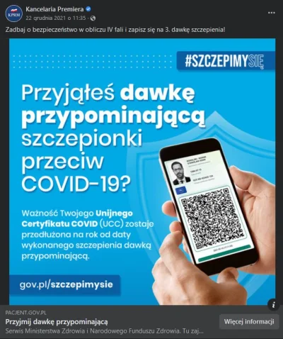 awres - U nas szczepienie na razie przedłuża paszport a nie odporność.