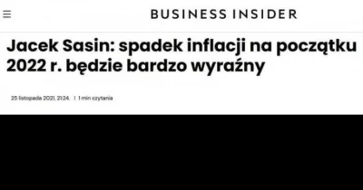 s.....s - e tam, teraz już mamy nowy rok i inflancja jest ledwo dostrzegalna...oh, wa...