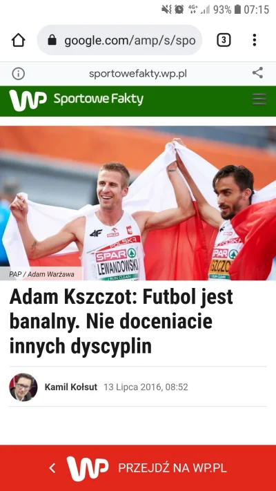 yahoomlody - @tojapaweu przypominam również polskiego BIEGACZA NA 800m, który boldupi...