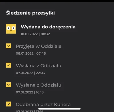 juraspiw - Ile zazwyczaj czeka się w takim momencie na paczkę ? O której myślisz ze b...