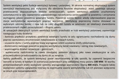 wpt1 - @gatineau: 
 Czyli obecny tunel nie ma wyjść ewakuacyjnych w połowie z prosteg...