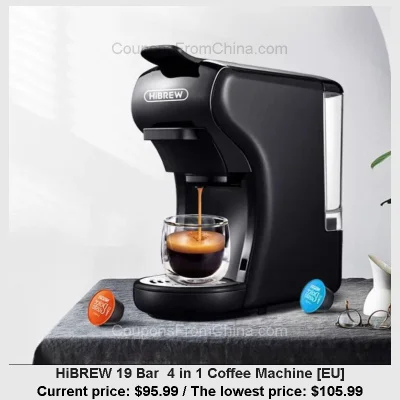 n____S - HiBREW 19 Bar 4 in 1 Coffee Machine [EU]
Cena: $95.99 (najniższa w historii...