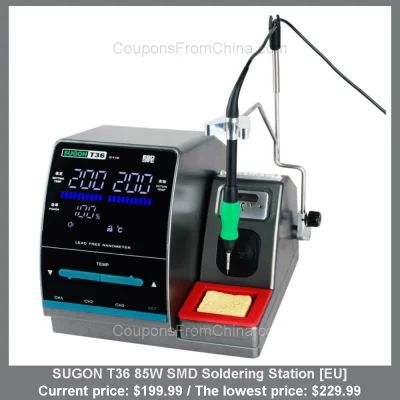 n____S - SUGON T36 85W SMD Soldering Station [EU]
Cena: $199.99 (najniższa w histori...