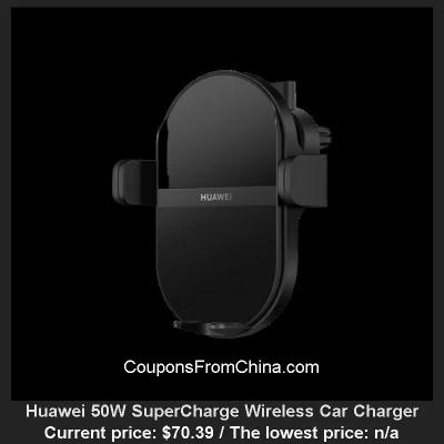 n____S - Huawei 50W SuperCharge Wireless Car Charger
Cena: $70.39
Koszt wysyłki: $0...