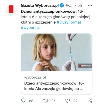 o.....n - Nie chcesz zaszczepić swojego 13-letniego syna przeciwko koronawirusowi, po...