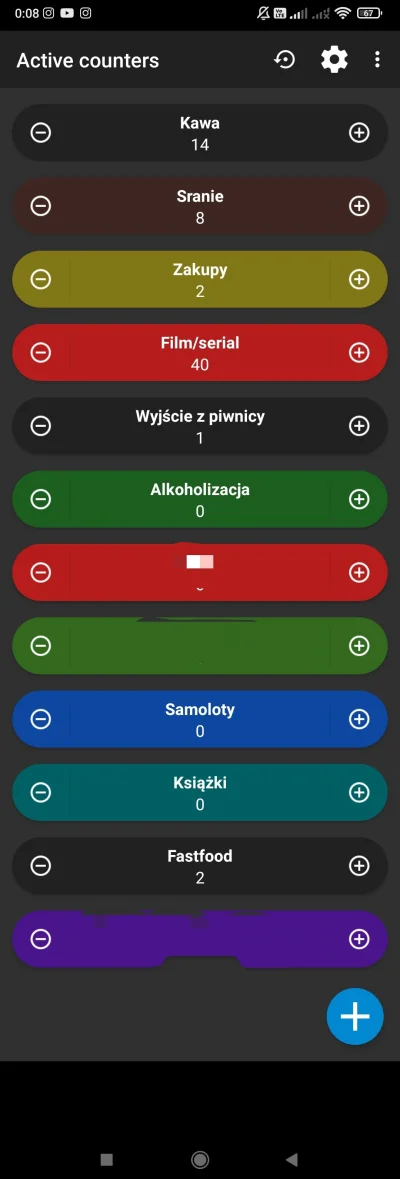 Mishy - Tych zamazanych nie pokaże
A wy co liczycie jeszcze
#thingcounter