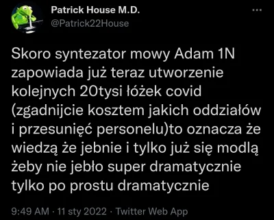 CipakKrulRzycia - #sluzbazdrowia #polska #medycynaalternatywna 
#koronawirus Pamięta...