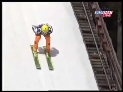 snappik - Janne Happonen na przekór komentatorom. Planica, 2002.
#skoki #skokinarcia...