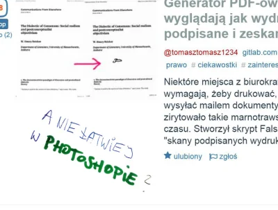 Kolejnylogin - Ten podpis tam może być tylko czarny?