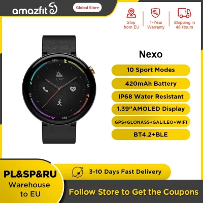 duxrm - Amazfit Nexo Smartwatch
Cena z VAT: 60 $
Link ---> Na moim FB. Adres w prof...