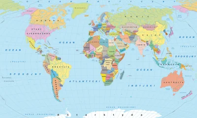 Niebadzlosiem - Hej #usa #azja itd :D Jak u Was wyglada mapa swiata ;d? Też z Europą ...