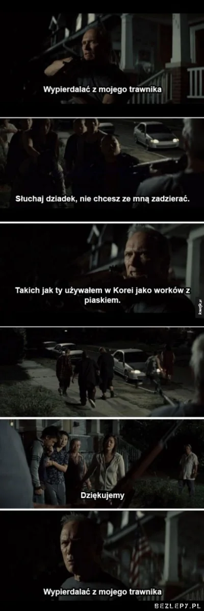 sIcKwOrLd - #humorobrazkowy #grantorino