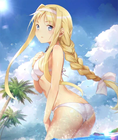 MrBomba02 - #anime #swordartonline #randomanimeshit #swimsuit #alicezuberg