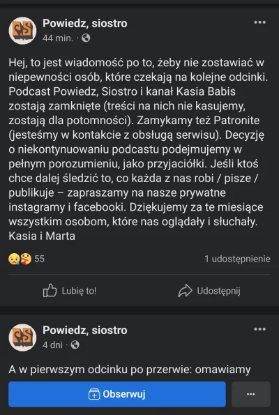 SuperFancyFretka - I po herbacie.

Trochę mi żal tej drugiej dziewczyny, bo cała in...