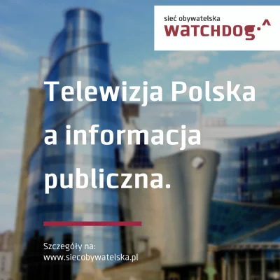 WatchdogPolska - Wiadomo, że w telenoweli najważniejszy jest scenariusz - koniecznie ...