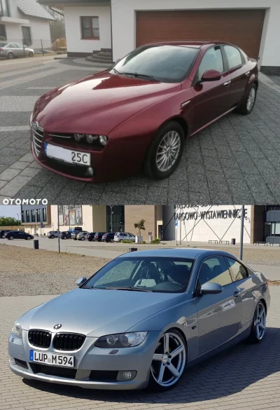 Alfiarz - Które auto jest ładniejsze?
#BMW e92 czy #alfaRomeo 159?