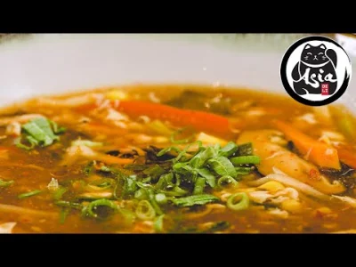ZarlokTV - Suan La Tang czyli zupa ostro kwaśna - przepis na taką chińską zupkę z dod...